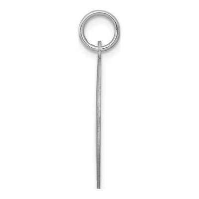 Sterling Silver Letter O Charm – view 2