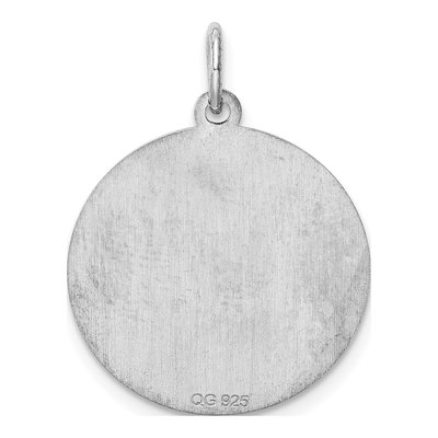 Sterling Silver Letter T Charm – view 4