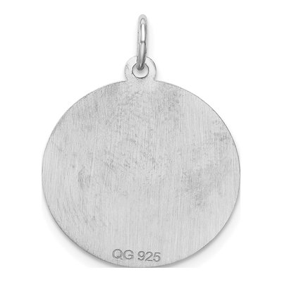 Sterling Silver Letter W Charm – view 4