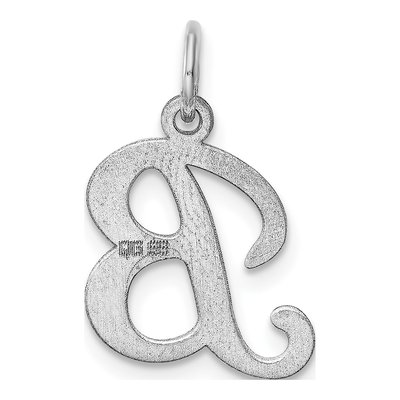 Sterling Silver Letter B Charm – view 5