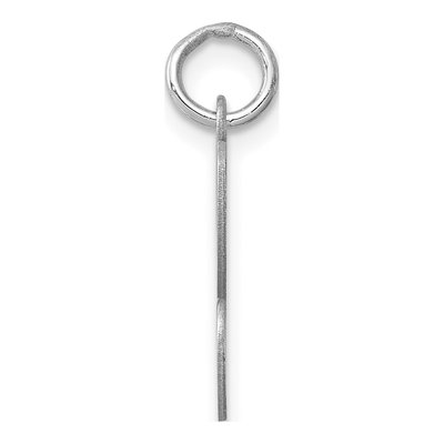 Sterling Silver Letter C Pendant – view 3