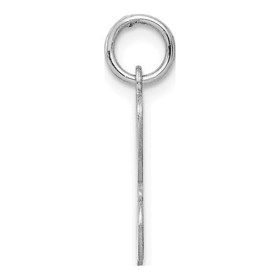 Sterling Silver Letter H Charm – view 3