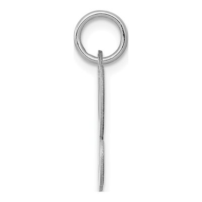 Sterling Silver Letter L Pendant – view 3