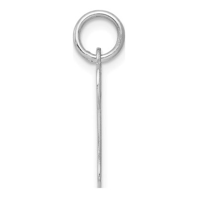 Sterling Silver Letter N Charm – view 3