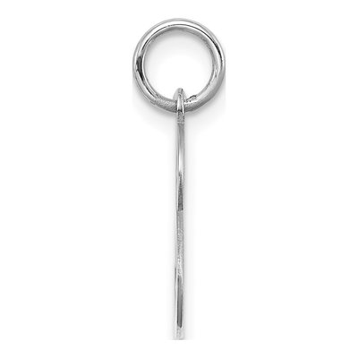 Sterling Silver Letter S Pendant – view 2