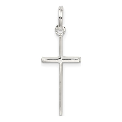 Sterling Silver Latin Cross Charm – view 5