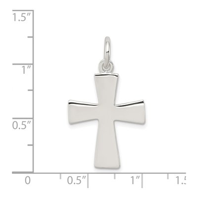 Sterling Silver Latin Cross Pendant – view 4