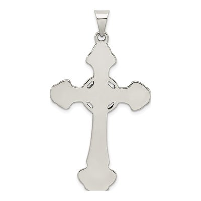 Sterling Silver Antiqued Cross Pendant – view 5