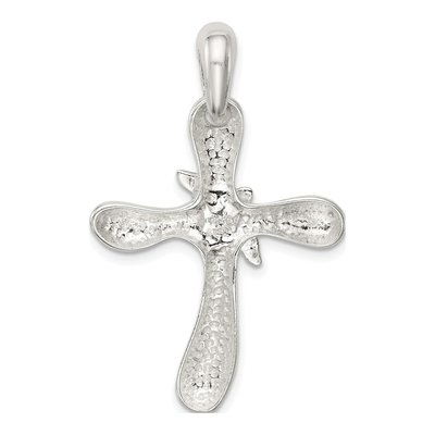 Sterling Silver Dove Cross Pendant – view 5