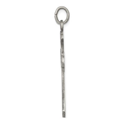 Sterling Silver Antiqued Cross Pendant – view 3