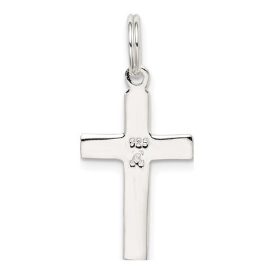 Sterling Silver Latin Cross Charm – view 5