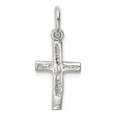 Sterling Silver Small Crucifix Pendant – view 5