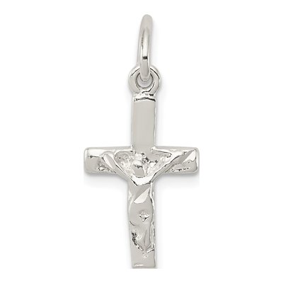 Sterling Silver Small Crucifix Pendant