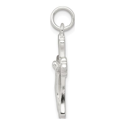 Sterling Silver Crucifix Pendant – view 3