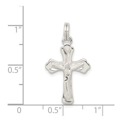 Sterling Silver Crucifix Pendant – view 4