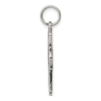 Sterling Silver Antiqued Cross Pendant – view 3