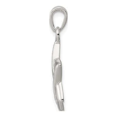 Sterling Silver Star of David Pendant – view 3