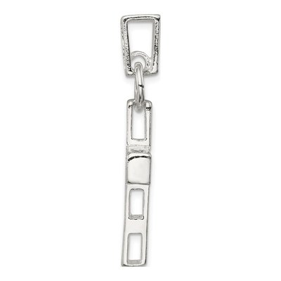 Sterling Silver Hammered Latin Cross Pendant – view 3
