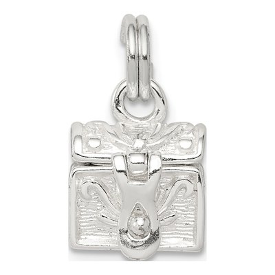 Sterling Silver Cross Prayer Box Pendant – view 4