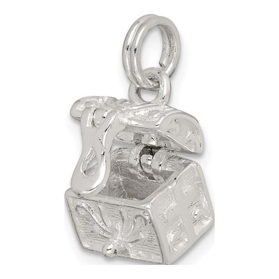 Sterling Silver Cross Prayer Box Pendant – view 5