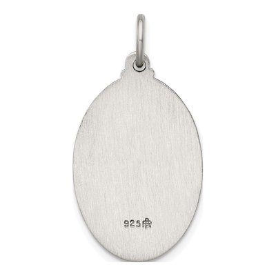 Sterling Silver Our of Guadalupe Medal Pendant – view 5