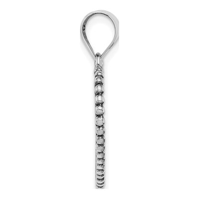Sterling Silver Heart Pendant – view 3