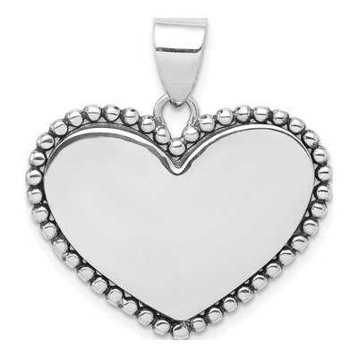 Sterling Silver Heart Pendant
