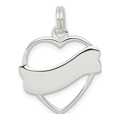 Sterling Silver Heart Pendant