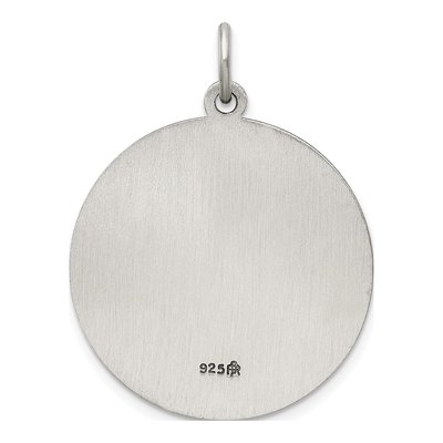 Sterling Silver Saint Florian Medal Pendant – view 5