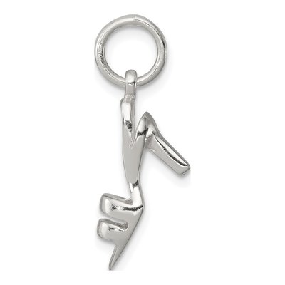 Sterling Silver High Heel Pendant