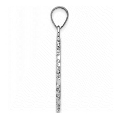 Sterling Silver Round Pendant – view 3