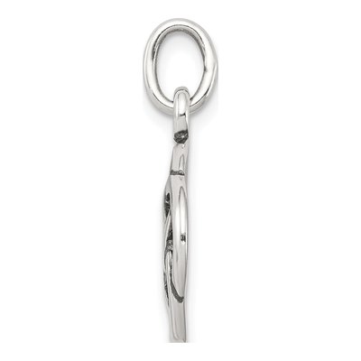 Sterling Silver Antiqued Celtic Knot Charm – view 3