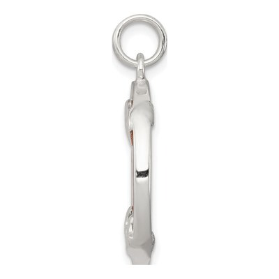 Sterling Silver Penny Pendant – view 3