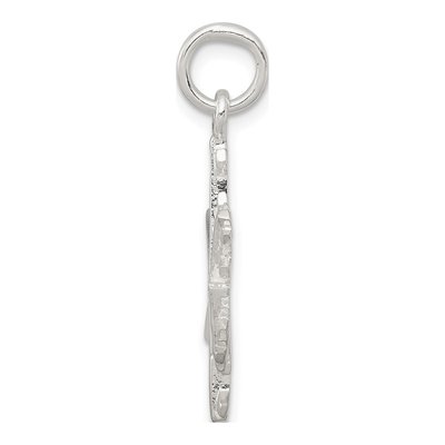 Sterling Silver Snowflake Pendant – view 3