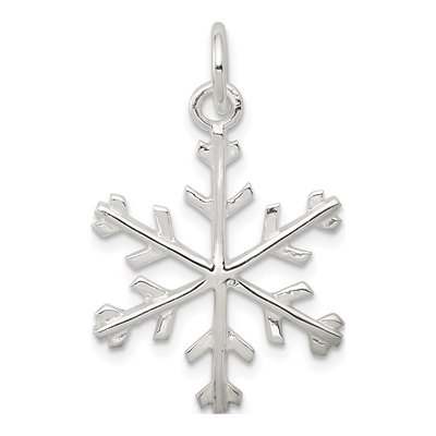 Sterling Silver Snowflake Pendant