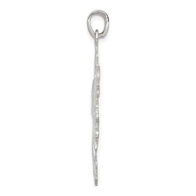 Sterling Silver Snowflake Pendant – view 3