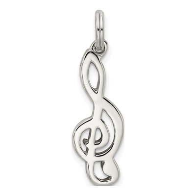 Sterling Silver Music Note Charm – view 5