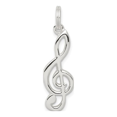 Sterling Silver Music Note Charm