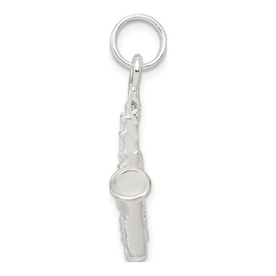 Sterling Silver Saxophone Charm – view 3