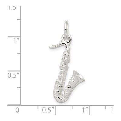 Sterling Silver Saxophone Charm – view 4
