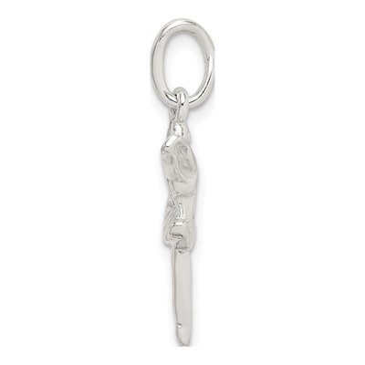 Sterling Silver Ballerina Charm – view 3