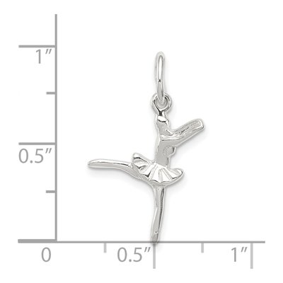 Sterling Silver Ballerina Charm – view 5