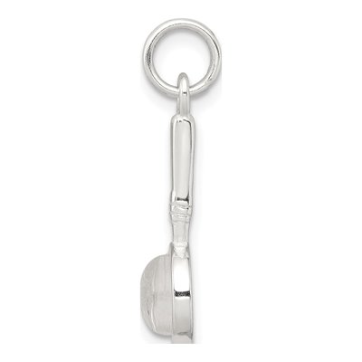 Sterling Silver Magnifying Glass Charm – view 3