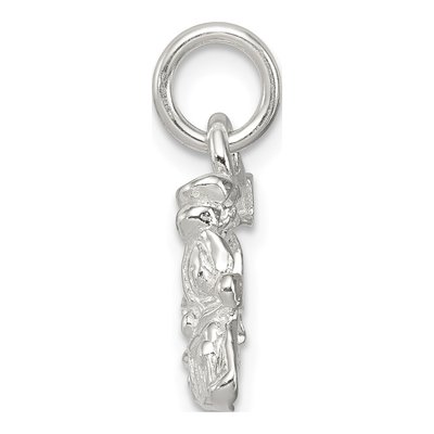 Sterling Silver Train Engine Pendant – view 3