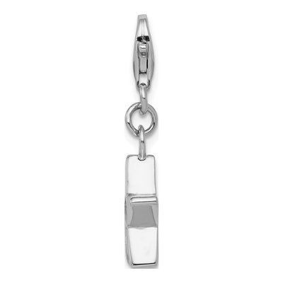 Sterling Silver CZ May Birthstone Star Charm – view 3