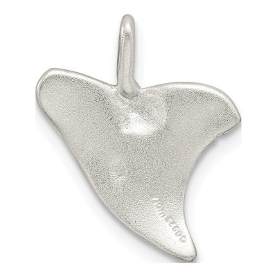 Sterling Silver Diamond-Cut Shark Tooth Pendant – view 5