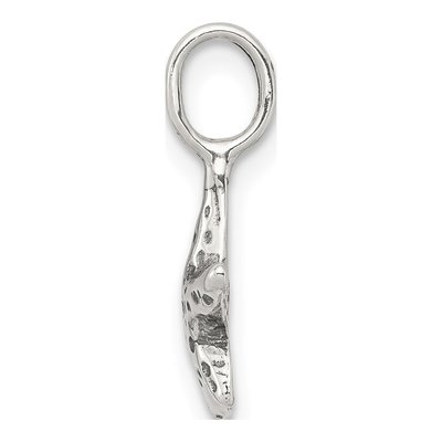 Sterling Silver Antiqued Starfish Pendant – view 3