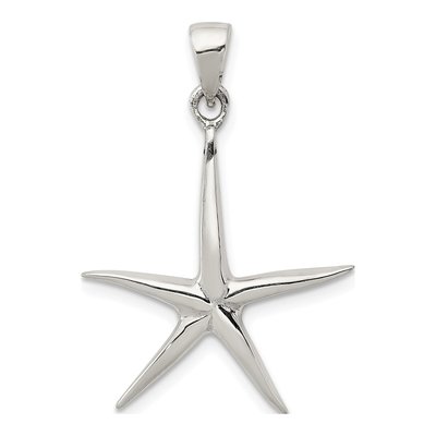 Sterling Silver Starfish Pendant