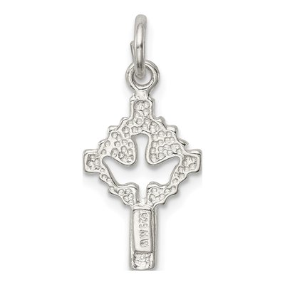 Sterling Silver Dove Cross Pendant – view 5