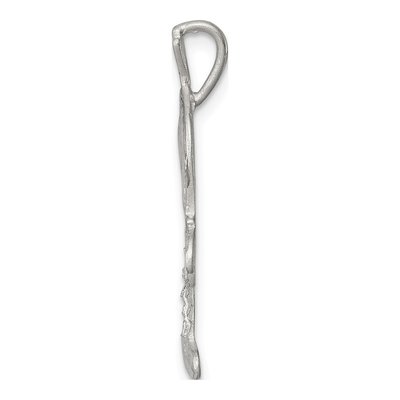 Sterling Silver Diamond-Cut Palm Trees Pendant – view 3